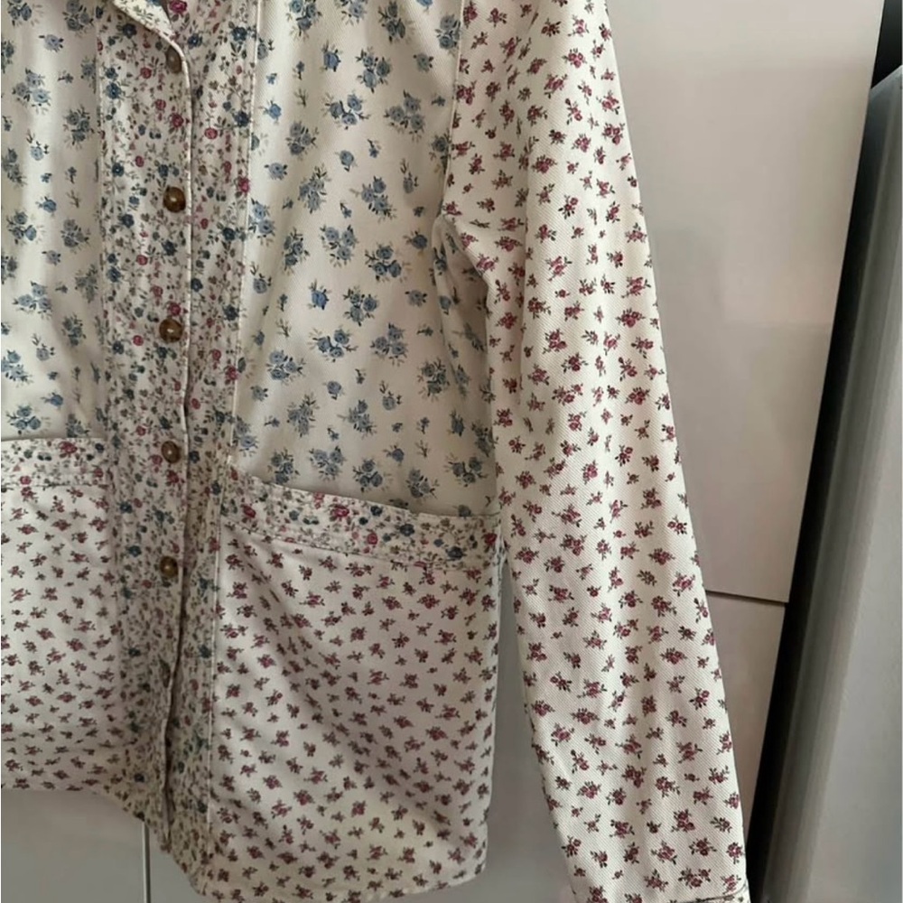 Sezane Spring Floral Chore Coat/Will Jacket - Picture 7 of 10